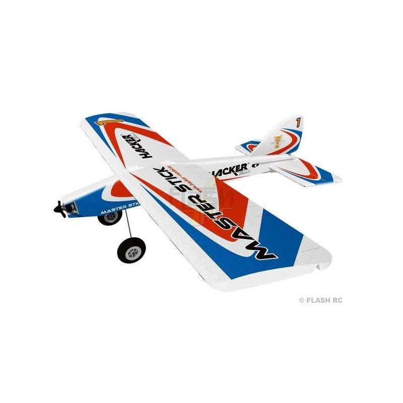 Aeroplano Hacker modello Master Stick blu ARF circa 1,20m