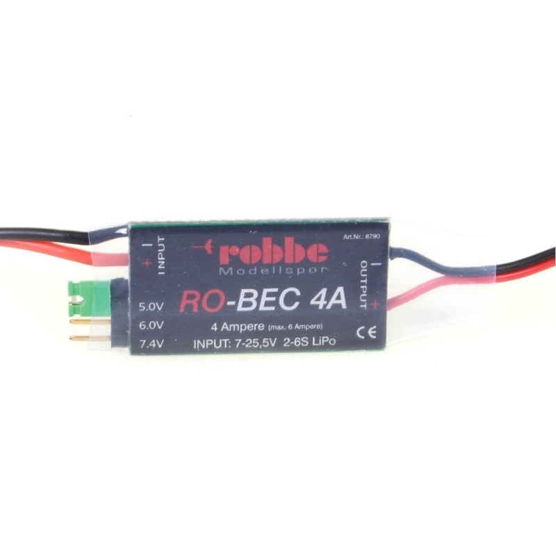Switch Bec Ro-Bec 4A - 5/6/7,4V - Robbe