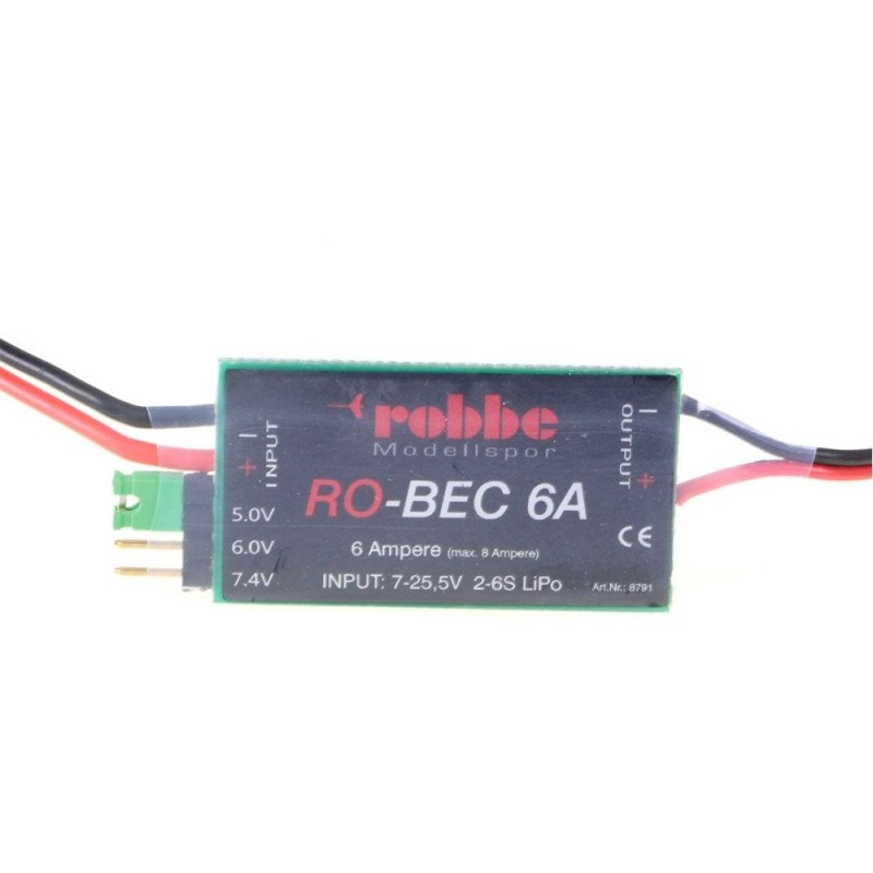 Switch Bec Ro-Bec 6A - 5/6/7,4V - Robbe