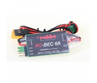 Interruttore Bec Ro-Bec 6A - 5/6/7,4V - Robbe