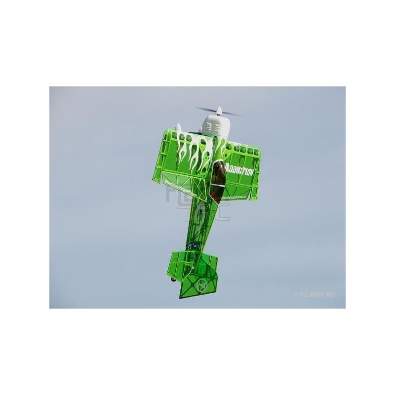 Aircraft Precision Aerobatics Addiction (V2) green ARF approx.1.00m - with LEDs