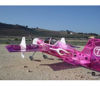 Avion Precision Aerobatics Addiction (V2) mauve ARF env.1.00m - avec LEDs