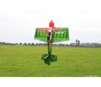 Precision Aerobatics Addiction X (V2) verde ARF circa 1,27 m - con LED