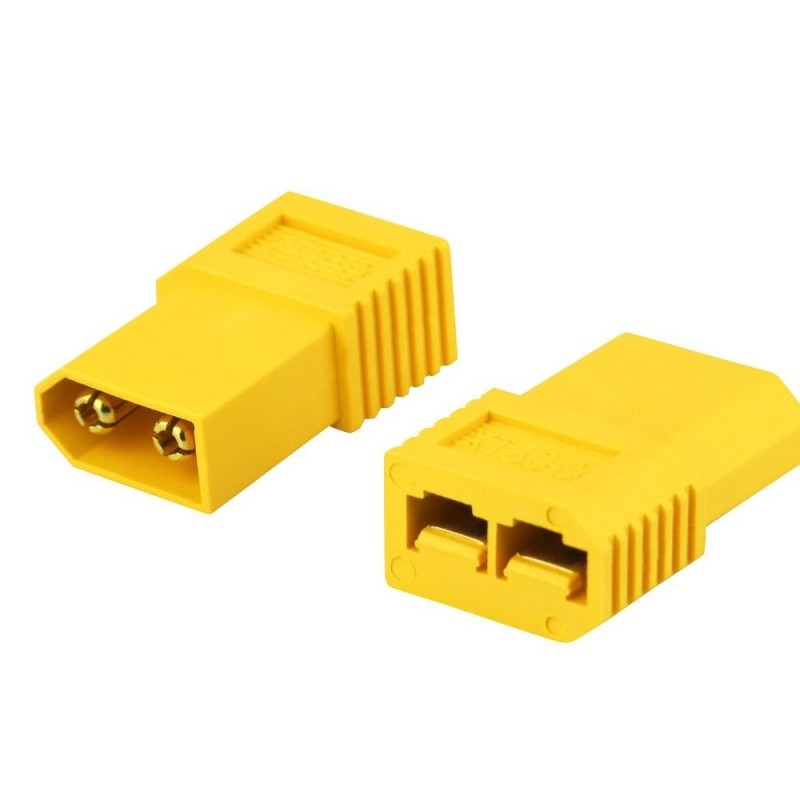 Adapter Kurz Gelb XT60-X : XT60 Stecker Traxxas Buchse