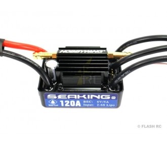 SeaKing 120A V3 HOBBYWING Brushless Boat Controller