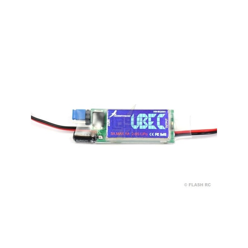 Interruptor Bec 3A - 5/6V - Hobbywing