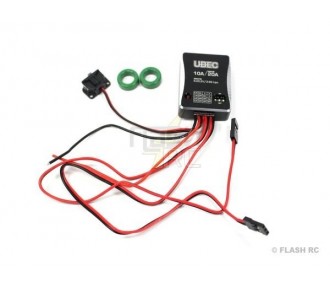 Switch BEC 10A - 5/8.4V - Hobbywing

This is already a technical product name, and in English it is commonly referred to in the same way:

Switch BEC 10A - 5/8.4V - Hobbywing

If you want a more descriptive translation, it could be:

Switch-mode BEC 10A -