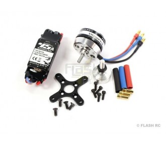 Combo ECO 2316C V2 1250kv (72g, 360W) + 45A Lite Controller