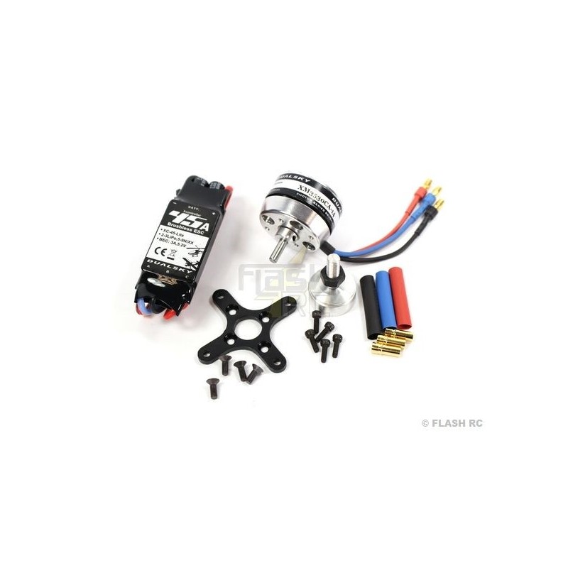 Combo ECO 2316C V2 1250kv (72g, 360W) + 45A Lite Controller