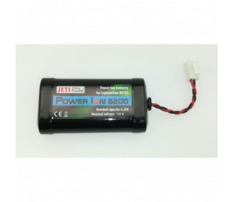 Tx Jeti LiIon 1S2P 3.7V 6200mAh Akku für DC/DS