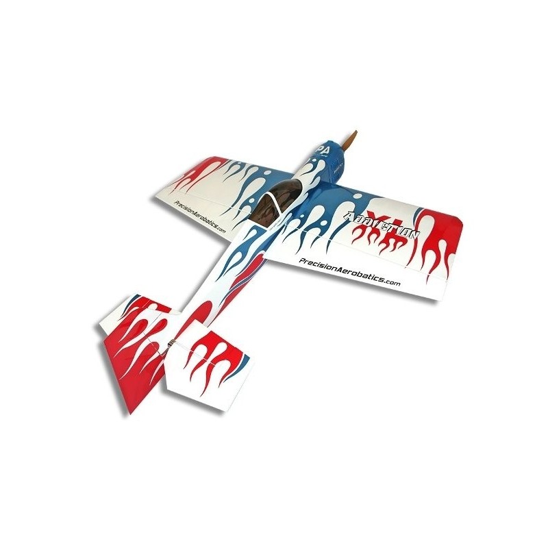 Avion Precision Aerobatics Addiction XL (V2) blanc ARF env.1.50m - avec LEDs