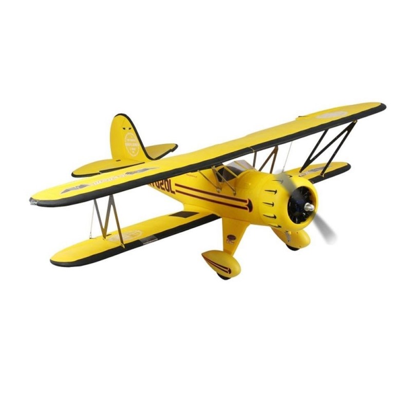 Avion Dynam Waco YMF-5D Jaune PNP env. 1.27m