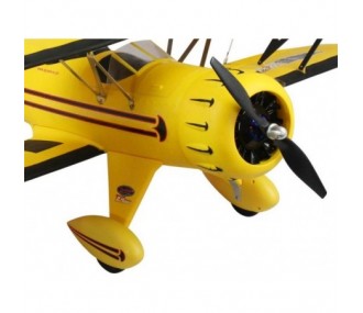 Dynam Waco YMF-5D Aeromobile PNP giallo circa 1,27 m