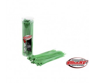 Brida sujetacables Rilsan verde - 2,5x100mm - 50 unidades - Team Corally