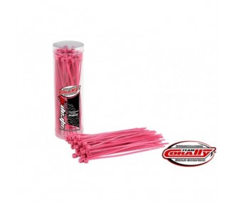 Rilsan cable tie pink - 2,5x100mm - 50 pcs - Team Corally