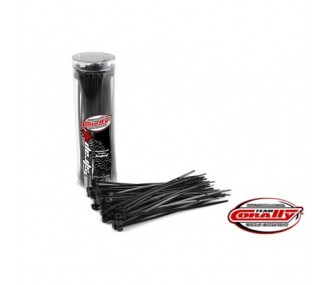 Brida sujetacables Rilsan negra - 2,5x100mm - 50 unidades - Team Corally