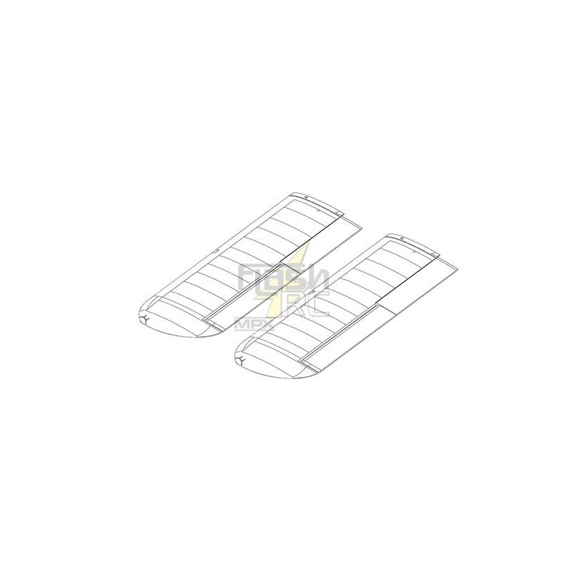 224433 - FunCub XL Multiplex RR Wings