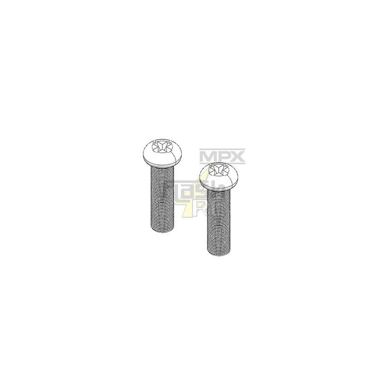 224444 - Par de tornillos de nylon para las alas del FunCub XL Multiplex