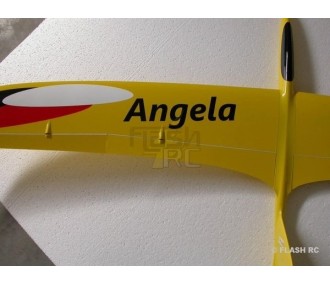 Angela Flying Wing blanco y rojo aprox.2.00m RCRCM