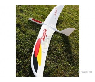 Angela Electro Flying Wing white & red approx.2.00m RCRCM