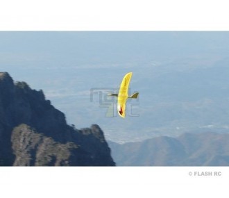 Angela Electro Flying Wing blanco y rojo aprox.2.00m RCRCM