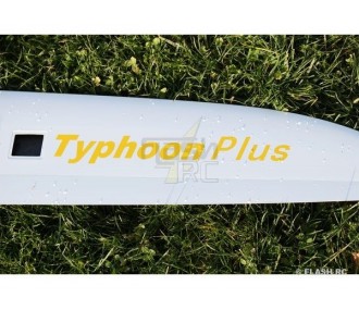 Typhoon PLUS Vollfaser ca.2.90m gelb/schwarz & weiß RCRCM