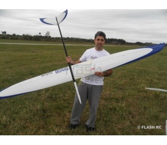 E-Tango all fiber approx.2.90m white & blue RCRCM