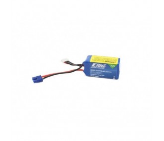 Battery E-flite lipo 6S 22.2V 910mAh 30C EC3 socket