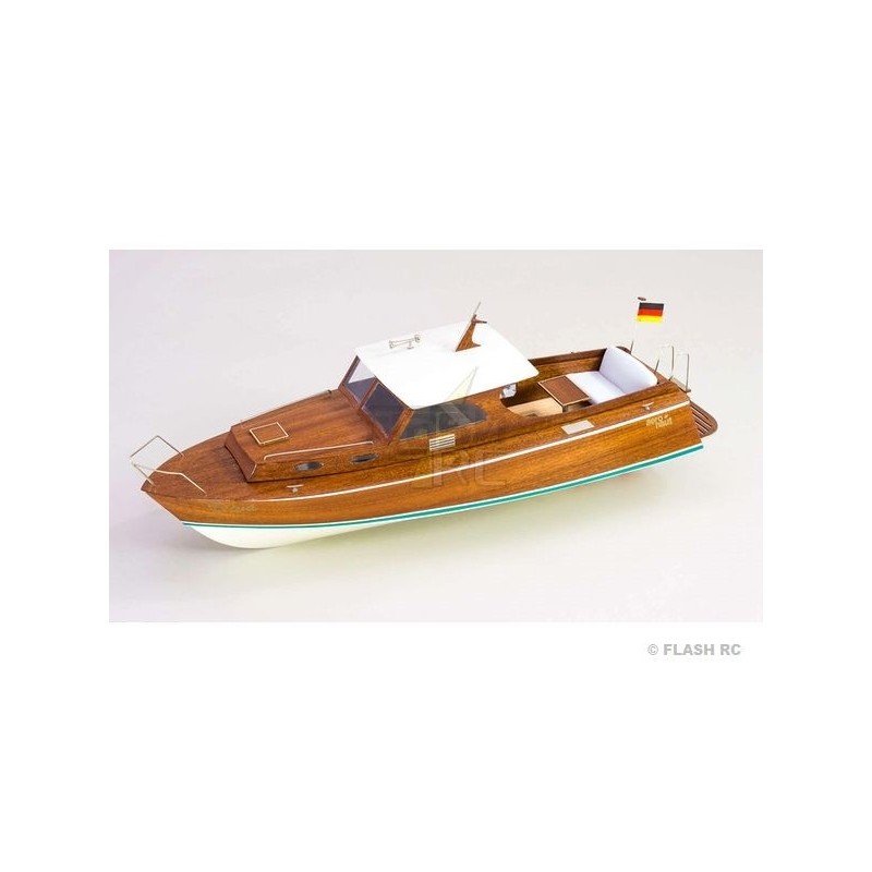 Kit boat to assemble Diva Kajütboot Aeronaut 58cm
