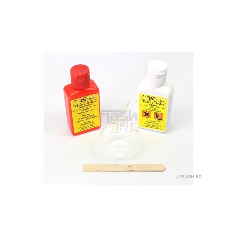 Epoxy glue 5min 2X50g AVIO