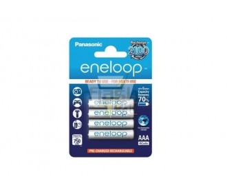 4er Pack Akkus AAA Eneloop 1,2V 750mAh PANASONIC