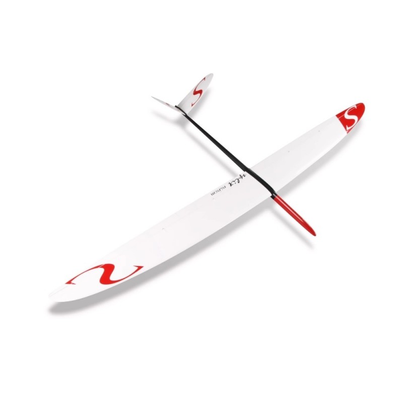 Split Full carbon approx.2.84m white & red RCRCM