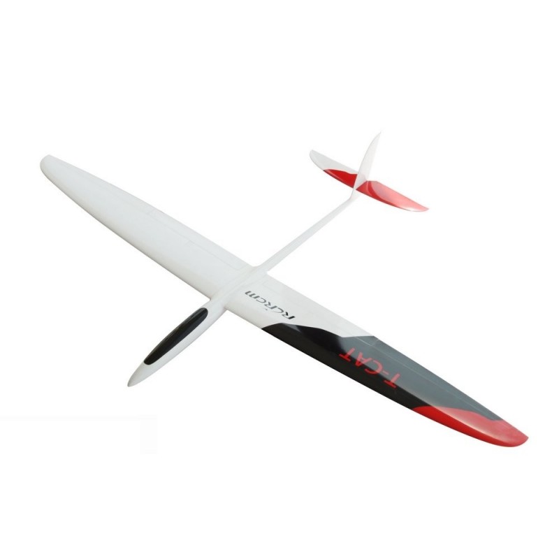 T-CAT tout fibre env.1.88m blanc/rouge & noir RCRCM