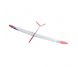 Segelflugzeug LINK Full Carbon F3F/F3B weiß und rot ca.2,96m