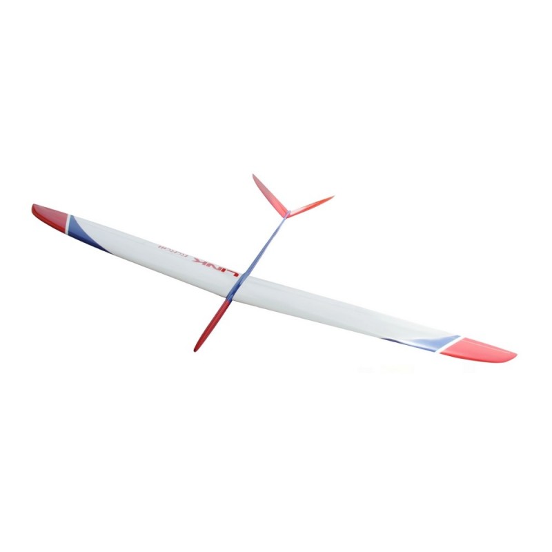 LINK full carbon parapente F3F/F3B blanco y rojo aprox.2,96m