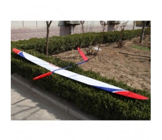 LINK full carbon parapente F3F/F3B blanco y rojo aprox.2,96m