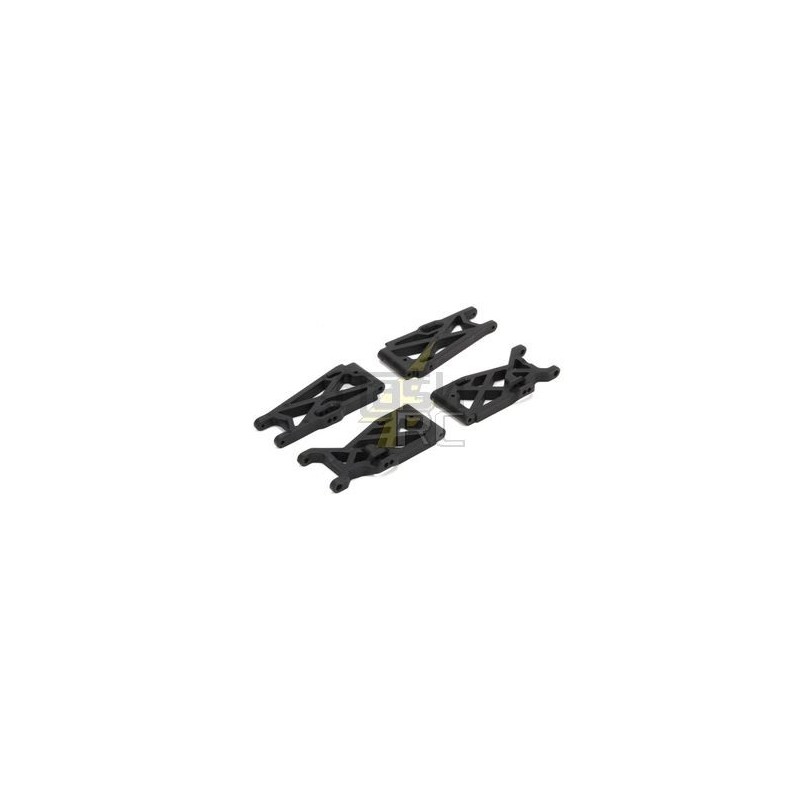 LOS214000 - Juego de trapecios delanteros/traseros Losi Mini 8ight-T