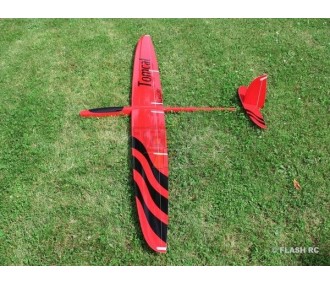 E-Tomcat Full carbon 2,60m rosso e nero RCRCM