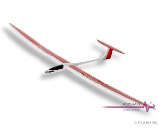 Elipsoid PRO white/red transparent motorglider - Reichard