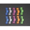 Clips de sécurité 5 couleurs pour connecteurs Servo, 10pcs
