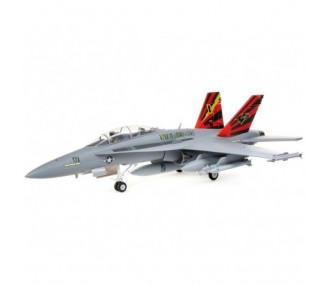 Jet E-flite F-18 80mm EDF BNF Basic con AS3X y SAFE Select