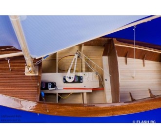 Kit Voilier à monter Bella Segelboot Aeronaut 81cm
