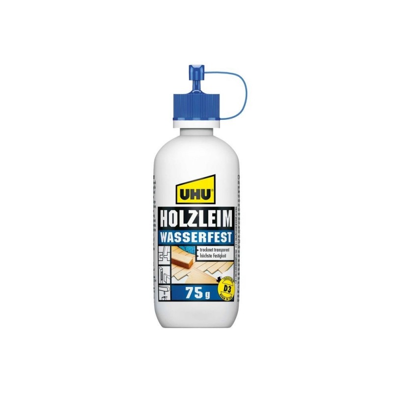 UHU Water Resistant Wood Glue 75g