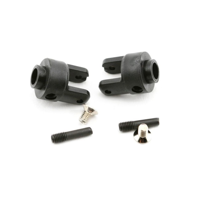 Traxxas black differential outlets (2) 4628R