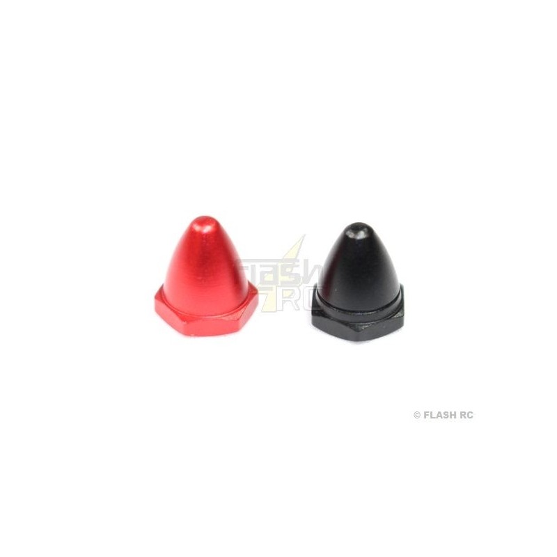 Ecrou CW et CCW (rouge et noir) pour TB2204SM - TB250SM eTURBINE