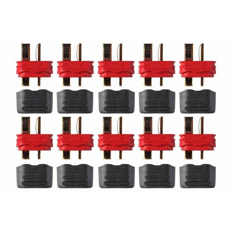 Presa maschio Deans con cappuccio (10 pz.)