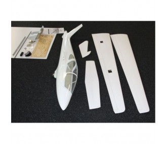 Motorglider Robbe MDM-1 Fox white fiberglass ARF approx.3,50 m