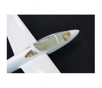 Robbe MDM-1 Fox aliante bianco in fibra di vetro ARF ca. 3,50 m