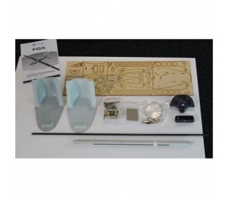 Motorglider Robbe MDM-1 Fox white fiberglass ARF approx.3,50 m