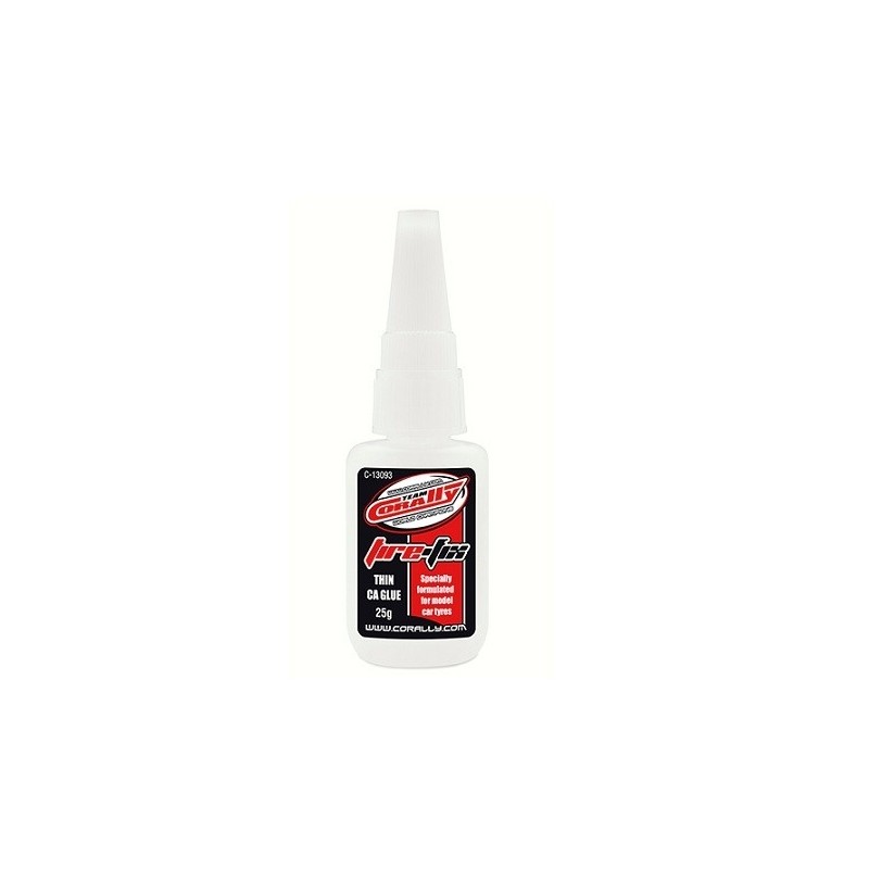 Cyano medium glue for foam/rubber tires 25g Corally